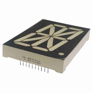 Display De Led Verde Anodo HS-23102BG (69,7x47,6x12mm)